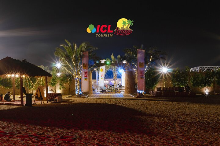 Experience the magic of Dubai's desert nights where traditional hospitality meets modern adventure. Delight in cultural shows camel rides and the stunning desert backdrop for unforgettable memories.